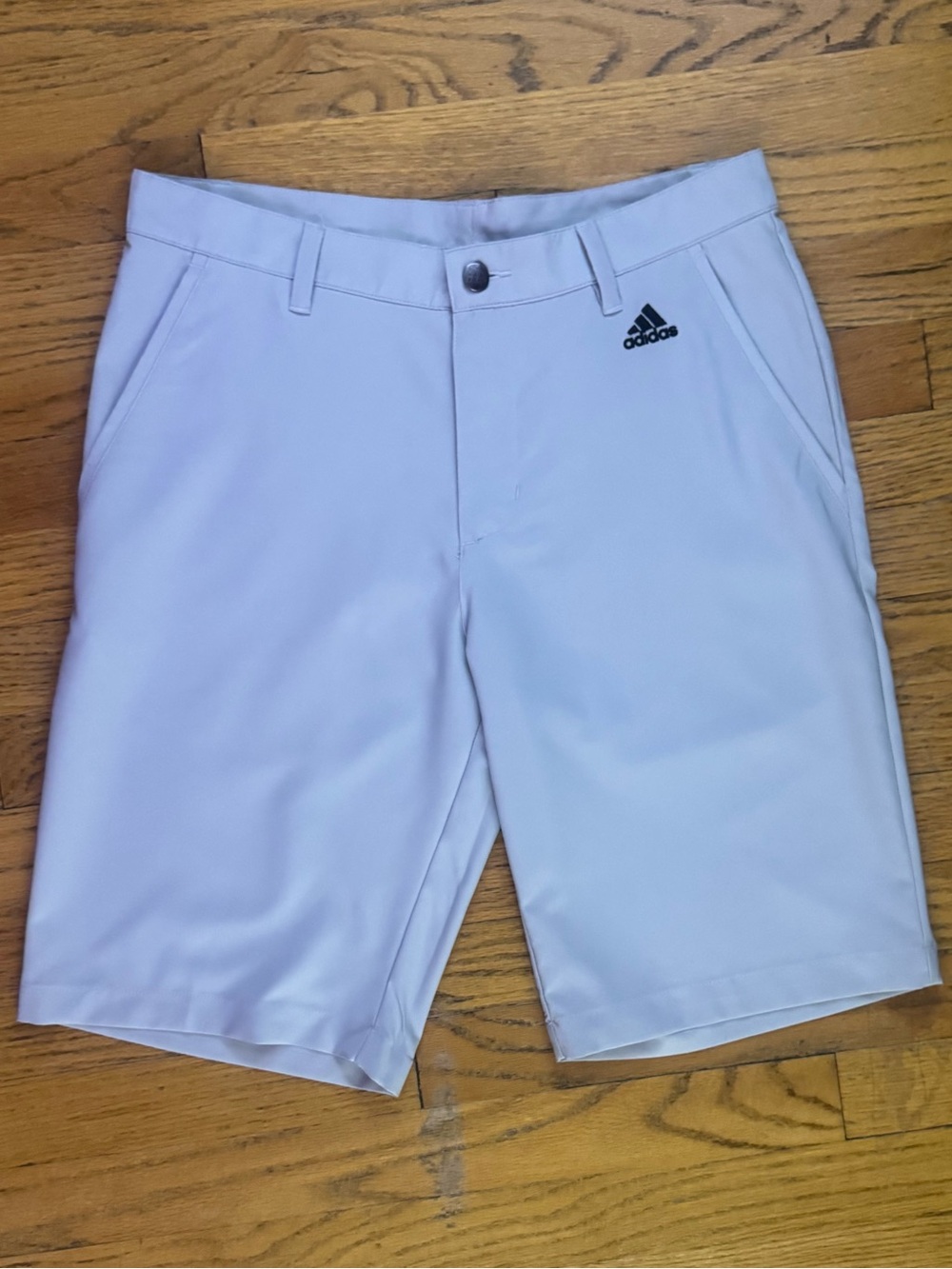 Adidas Men’s 3-Stripe Golf Shorts Gray Size 30